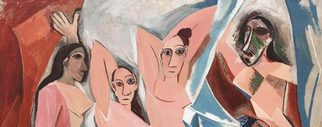 Pablo Picasso, 1906-1907, Les demoiselles d'Avignon, MoMA, New York - Detail
